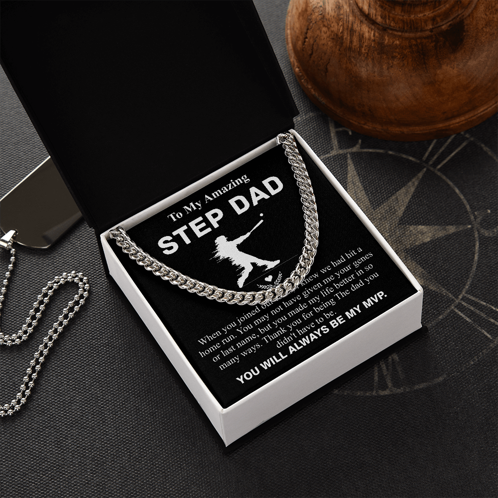 to my amazing step dad