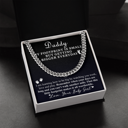 daddy my footprint