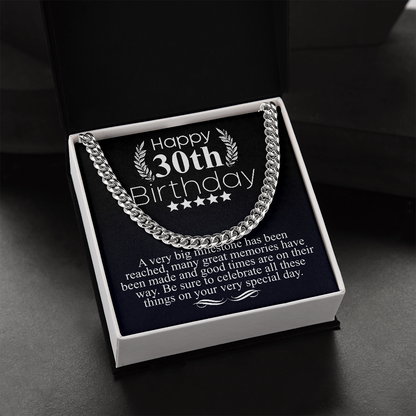 HAPPY 30TH BIRTHDAY