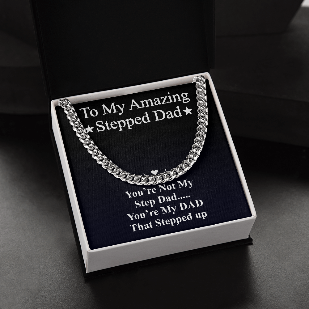 to my amazing stepped dad