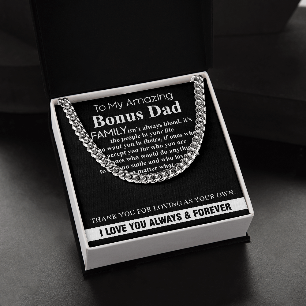 to my amazing bouns dad