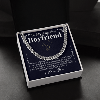 to my amazing boyfrends