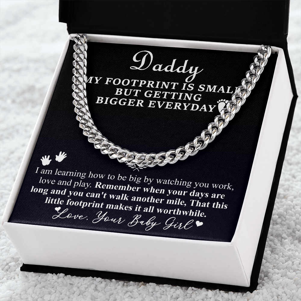 daddy my footprint