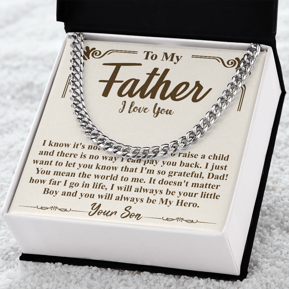 TO MY FATHER I LOVE YOU