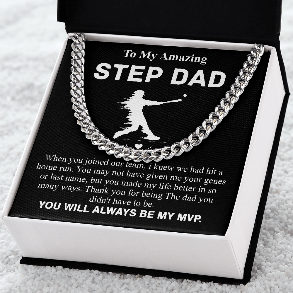 to my amazing step dad