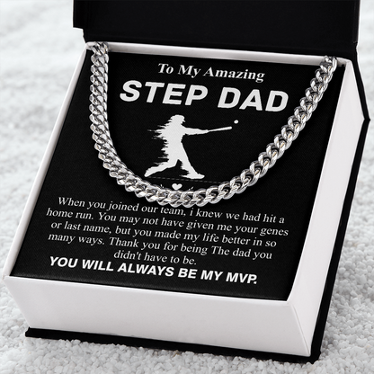 to my amazing step dad