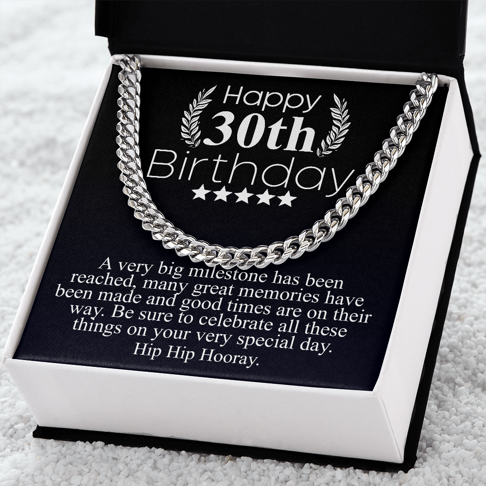 HAPPY 30TH BIRTHDAY