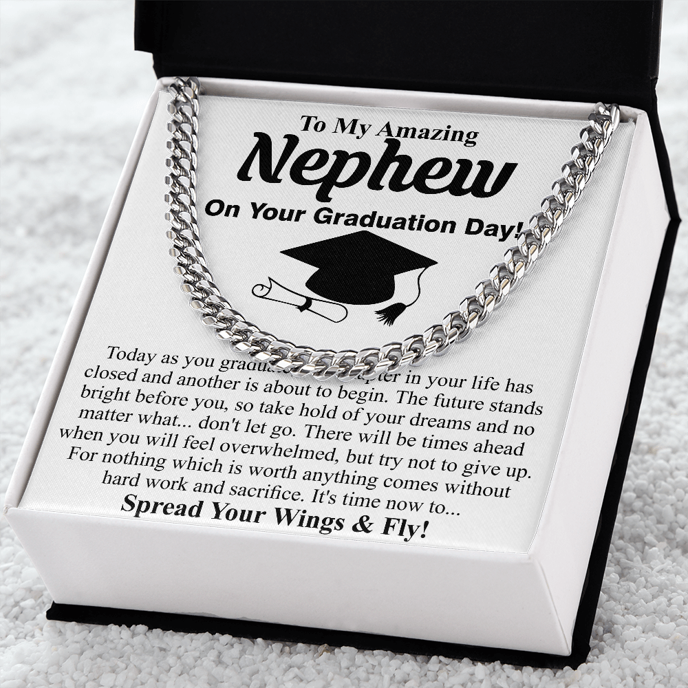 to my amazing nephew