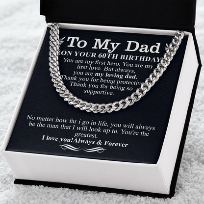 TO MY DAD ON YOUR 60TH BIRTHDAY