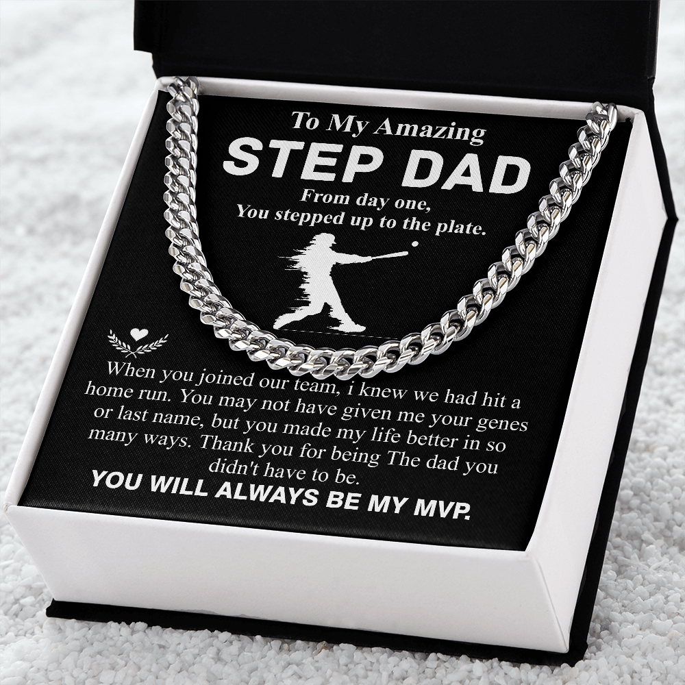 to my amazing step dad from day one