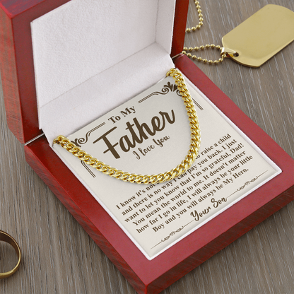 TO MY FATHER I LOVE YOU