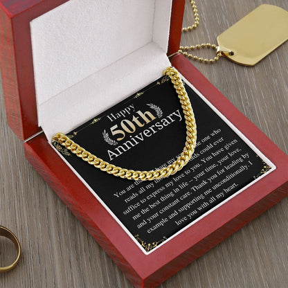 happy 50th anniversary chain 2026