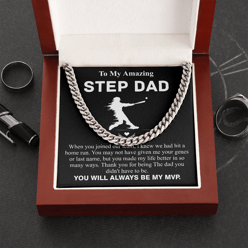 to my amazing step dad