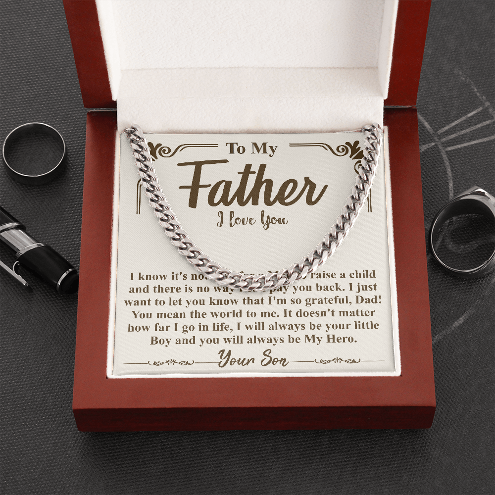 TO MY FATHER I LOVE YOU