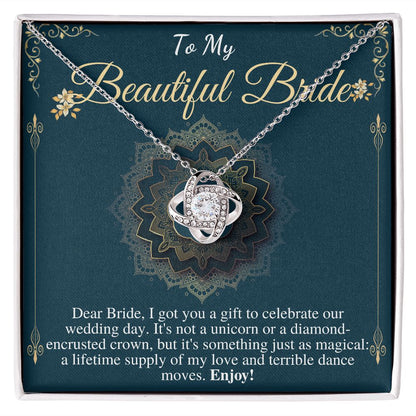 to my beautiful bride copyright