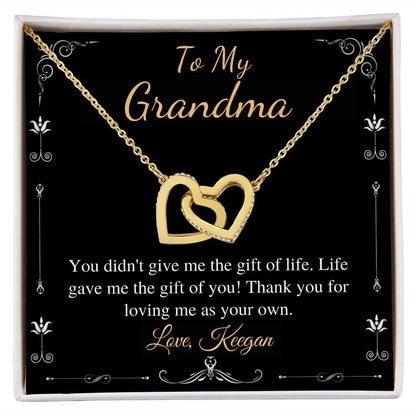 Grandma Gift, Grandma Necklace, Generations Necklace, Gifts for Grandma from Grandkids, Mother Daughter Gift for Grandma, Keegan