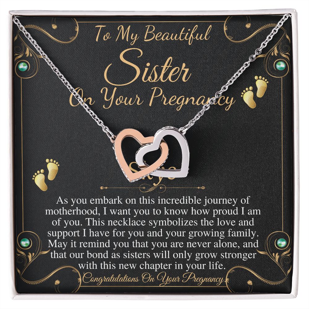 to my beautiful sister on your pregnancy copyright and right