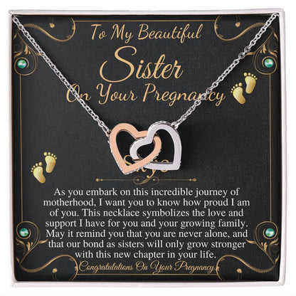 to my beautiful sister on your pregnancy copyright and right