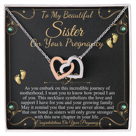 to my beautiful sister on your pregnancy copyright and right