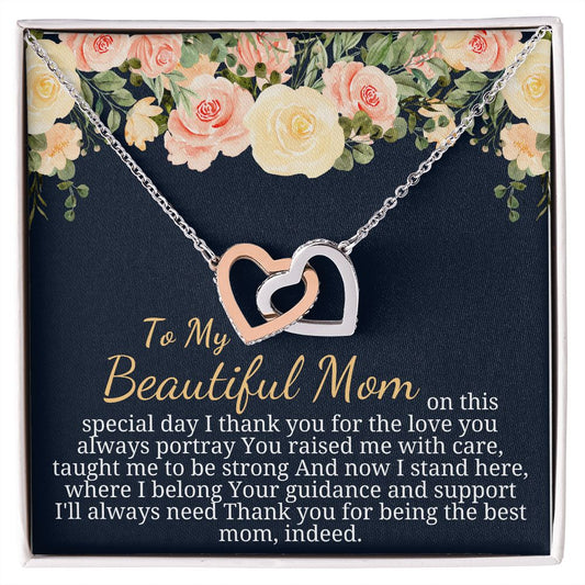 to my beautiful mom new