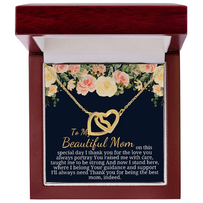 to my beautiful mom new
