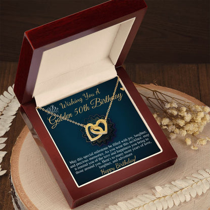 golden 50th birthday