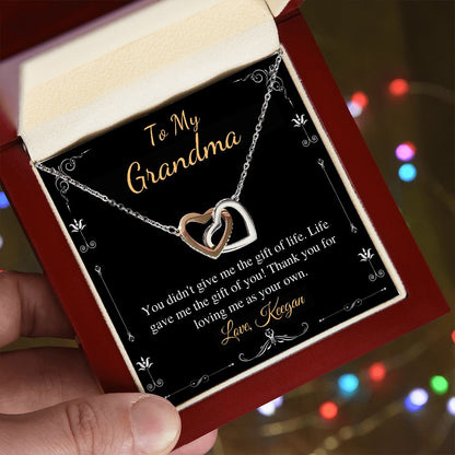 Grandma Gift, Grandma Necklace, Generations Necklace, Gifts for Grandma from Grandkids, Mother Daughter Gift for Grandma, Keegan
