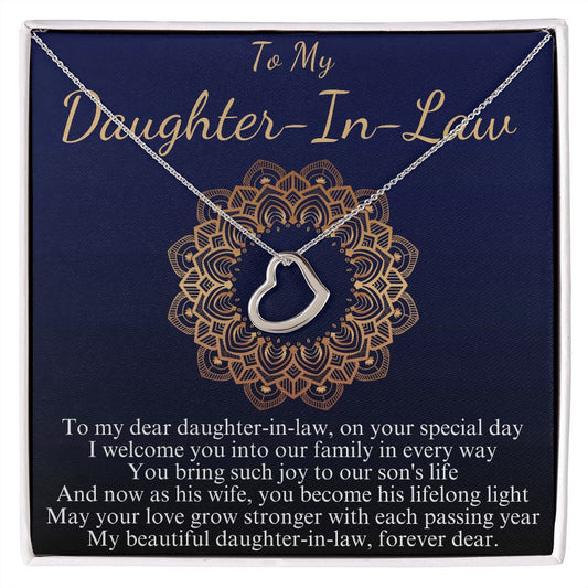 to my daughter in law new