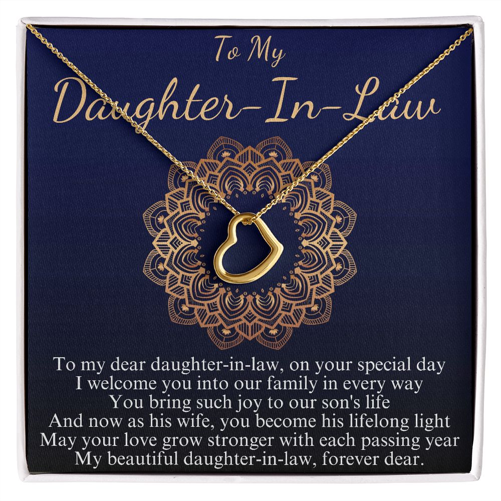 to my daughter in law new