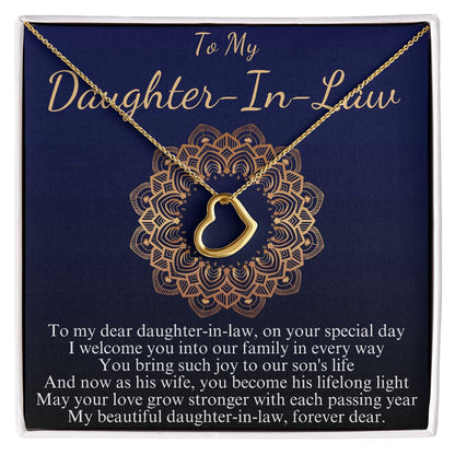 to my daughter in law new