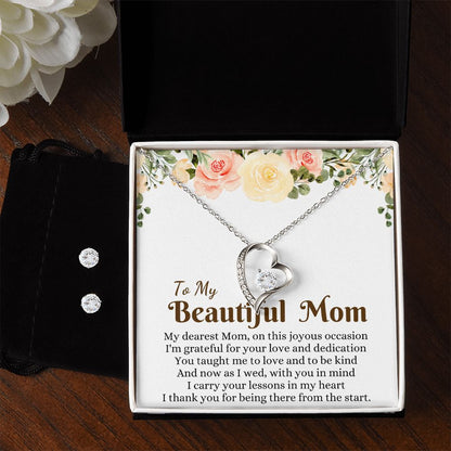 to my beautiful mom