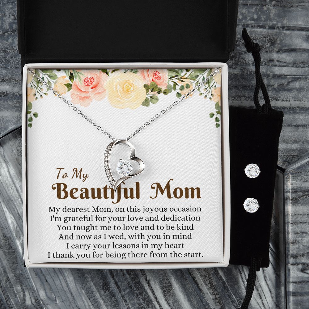 to my beautiful mom