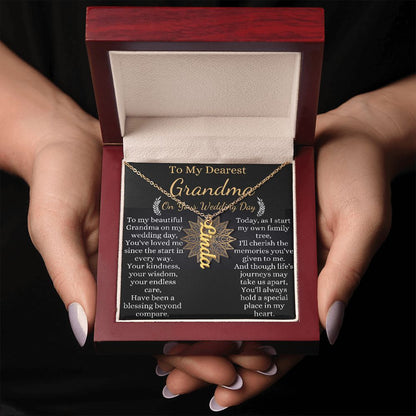 to my dearest grandma on your wedding day 2023
