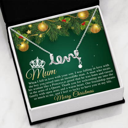 TO MY MOM CRRIYSTMAS