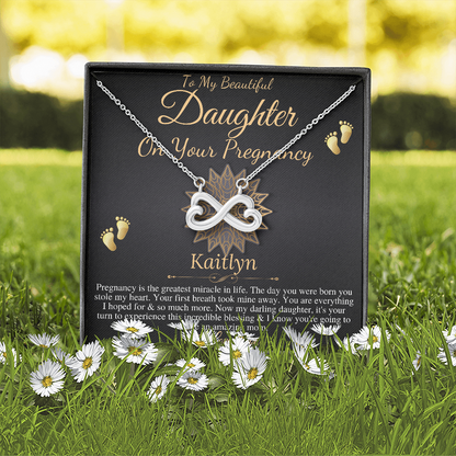 Daughter Pregnancy Gift for Daughter Baby Shower Gift for Mom to be Gift for Expecting Mom Gift Pregnant Daughter Gift from Mom #0214 big font