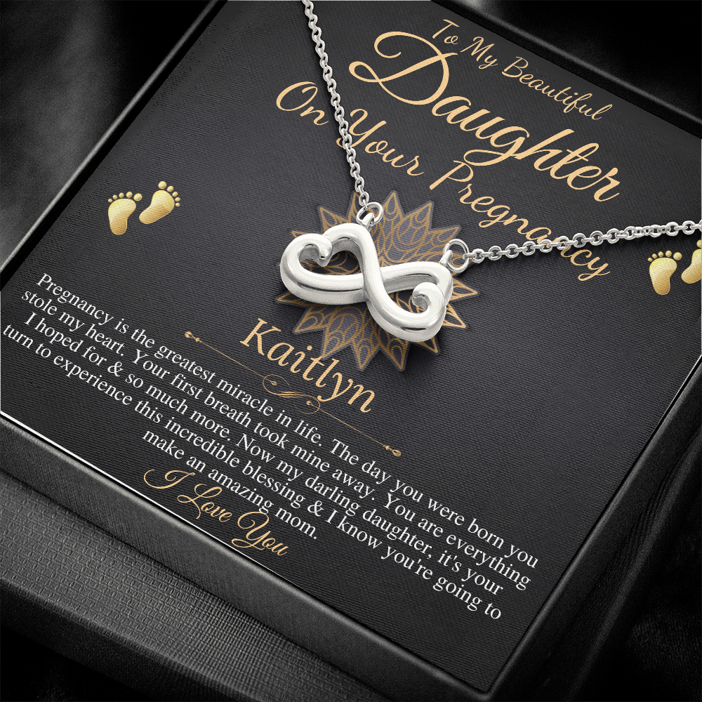 Daughter Pregnancy Gift for Daughter Baby Shower Gift for Mom to be Gift for Expecting Mom Gift Pregnant Daughter Gift from Mom #0214 big font