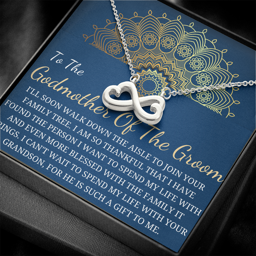 Gift for Godmother from bride , Thank you Gifts, Wedding Thank you card for Godmother, Keepsake gift Godmother Gift for her