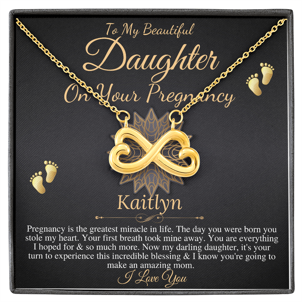 Daughter Pregnancy Gift for Daughter Baby Shower Gift for Mom to be Gift for Expecting Mom Gift Pregnant Daughter Gift from Mom #0214 big font