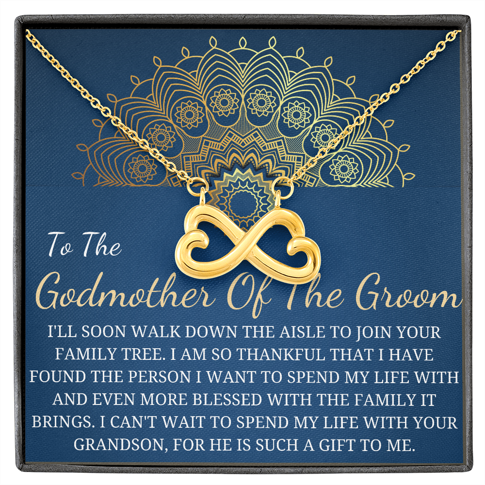 Gift for Godmother from bride , Thank you Gifts, Wedding Thank you card for Godmother, Keepsake gift Godmother Gift for her