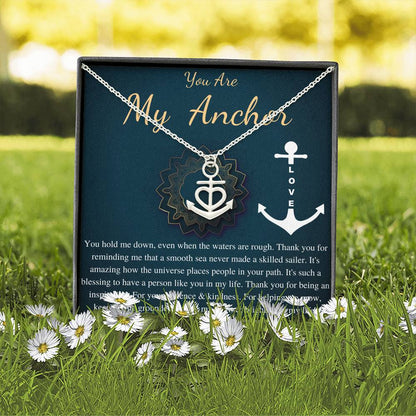 Mom Necklace: You are My Anchor Mother Necklace, Mom Gift, Mother's Day Gift, Mother's Day Necklace, Birthday Gift, Christmas Gift #0617