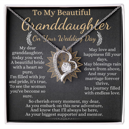 to my beautiful granddaughter on your wedding day 2023