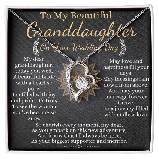 to my beautiful granddaughter on your wedding day 2023