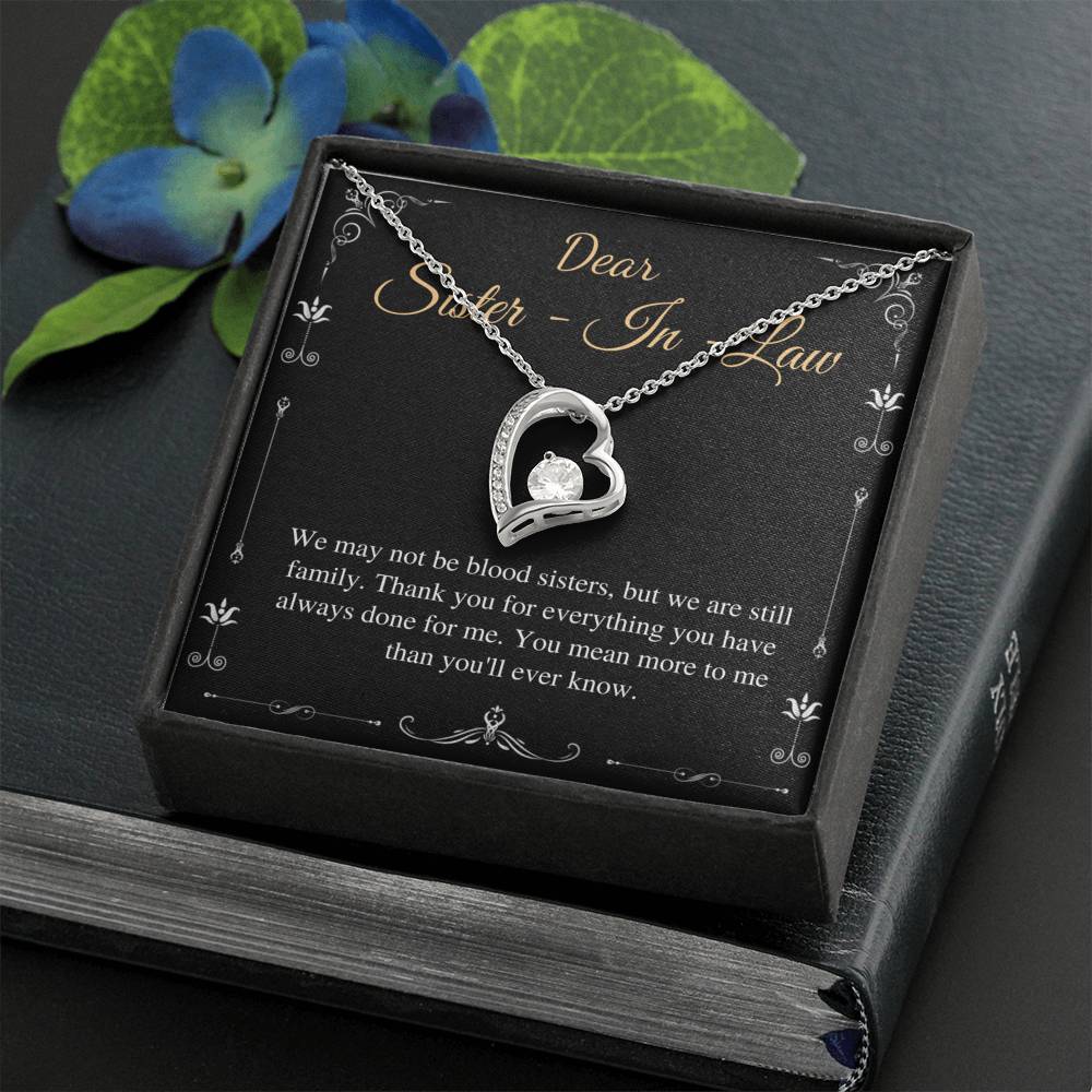 Sister In Law Necklace, Sister-in-law Gifts, Gift For Sister-in-law, Bonus Sister Necklace,Sister-in-law Birthday Gifts Christmas Gift #0453