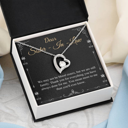 Sister In Law Necklace, Sister-in-law Gifts, Gift For Sister-in-law, Bonus Sister Necklace,Sister-in-law Birthday Gifts Christmas Gift #0453