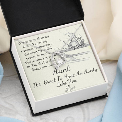 Aunt its great to have an aunty like you