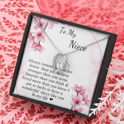 to my niece heart gold heart necklace bulk