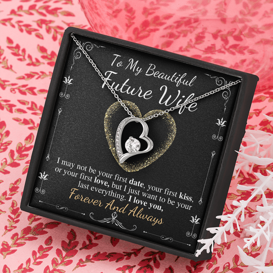 To My Future Wife Necklace, Engagement Gifts for Future Wife, Valentine Gift for Future wife, Fiancee Gifts, Future Wife Birthday Gift