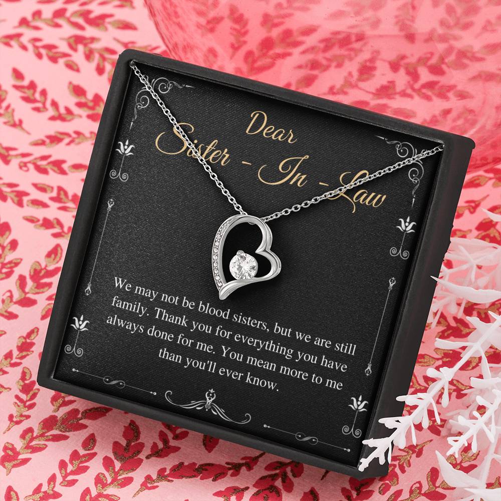 Sister In Law Necklace, Sister-in-law Gifts, Gift For Sister-in-law, Bonus Sister Necklace,Sister-in-law Birthday Gifts Christmas Gift #0453