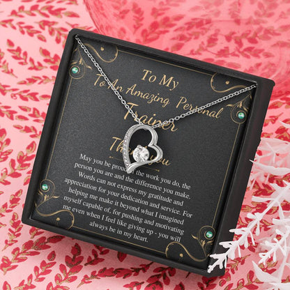 Personal Trainer Gifts, Fitness Coach Gift, Fitness Trainer Gift Necklace