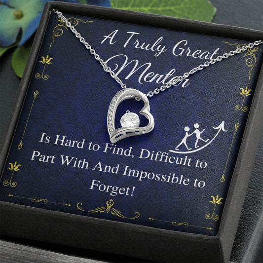 Mentor Gift For Women Necklace, Gift For Boss, Teacher, Professor, Tutor, Thank You Gifts For Women, Mentor Thank You, Christmas Gift #0697